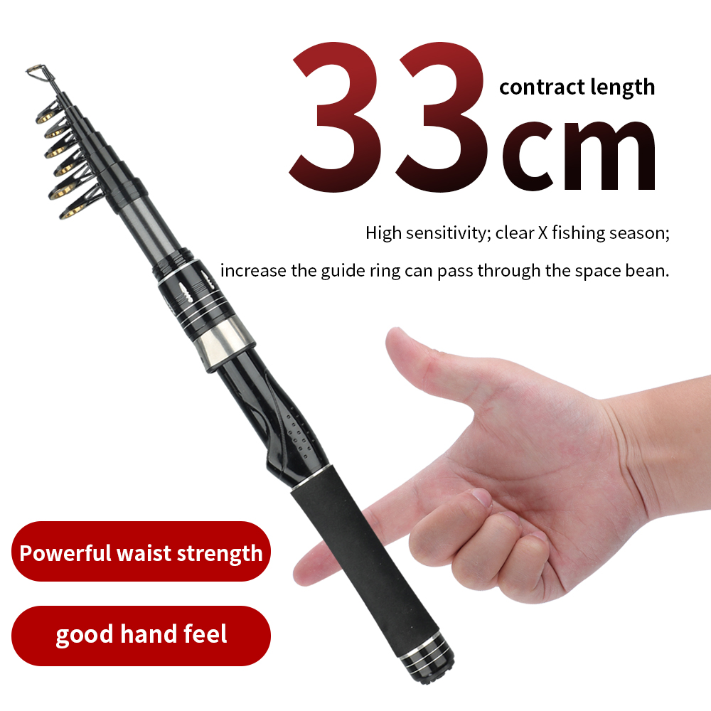 Portable Mini Sea Rod 33cm Clo - Fishing Rod Surf recension och pris