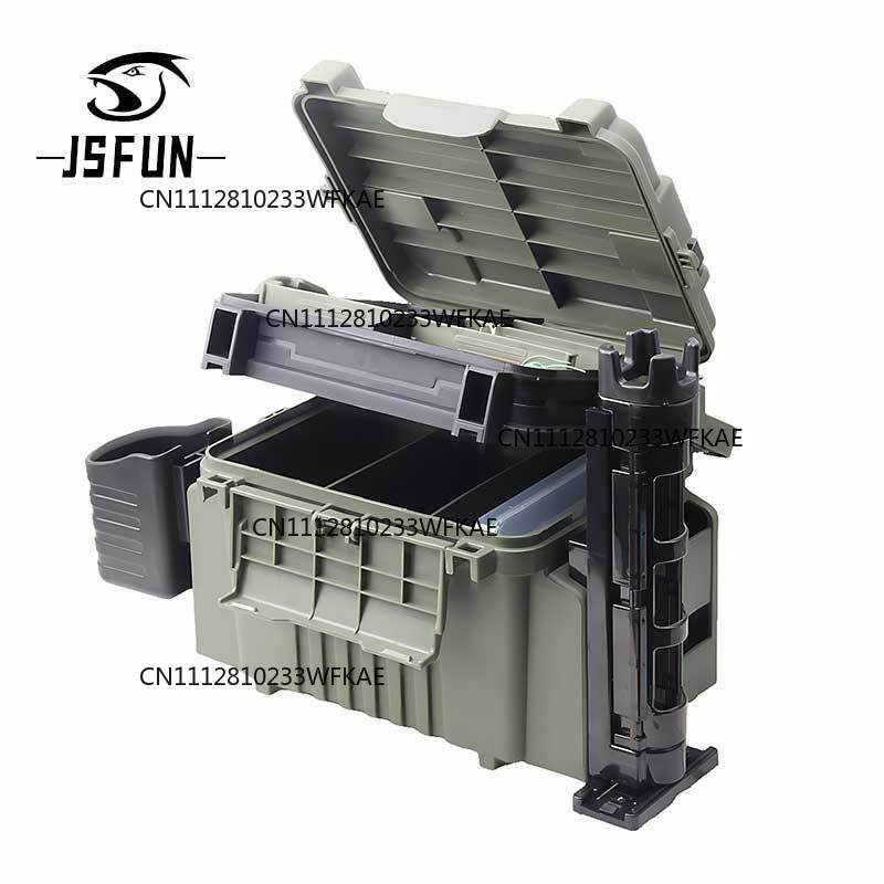 fish box + rod connector + wat - Fishing Rod Holder recension och pris