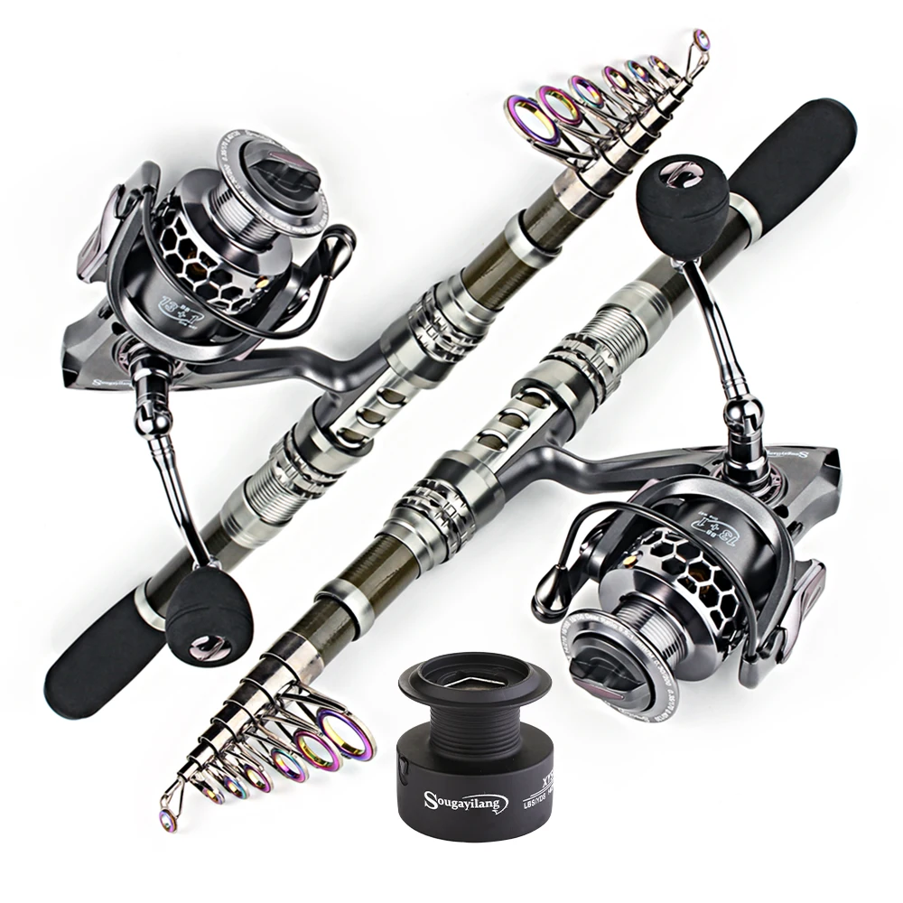 Sougayilang 1.8-3.3m Carbon Fi - Fishing Rod Surf recension och pris