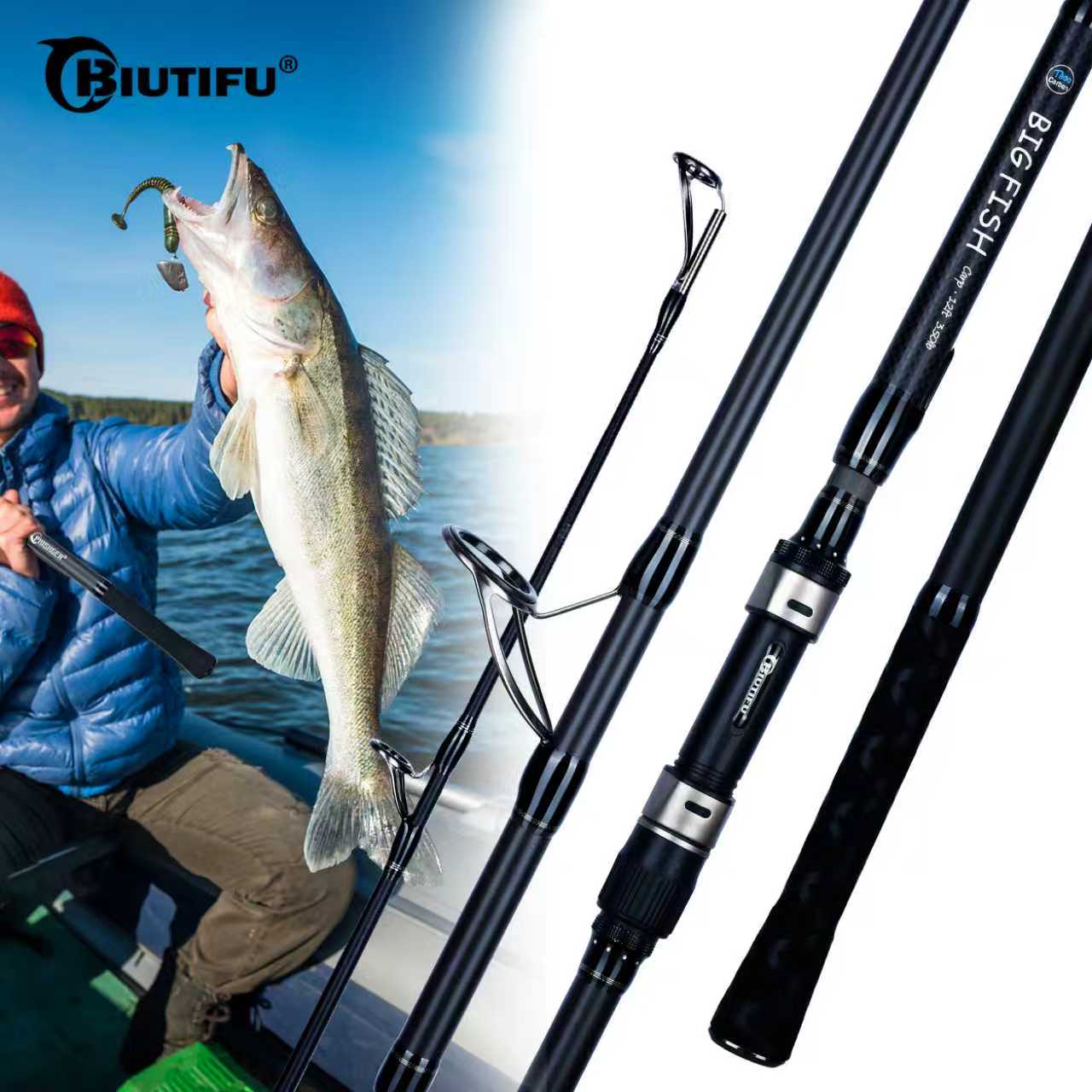 BIUTIFU BIGFISH Carp Surfcasti - Fishing Rod Surf recension och pris